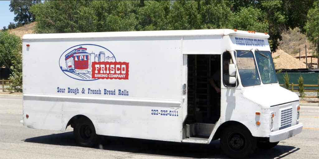 Frisco Bakery Delivery Truck